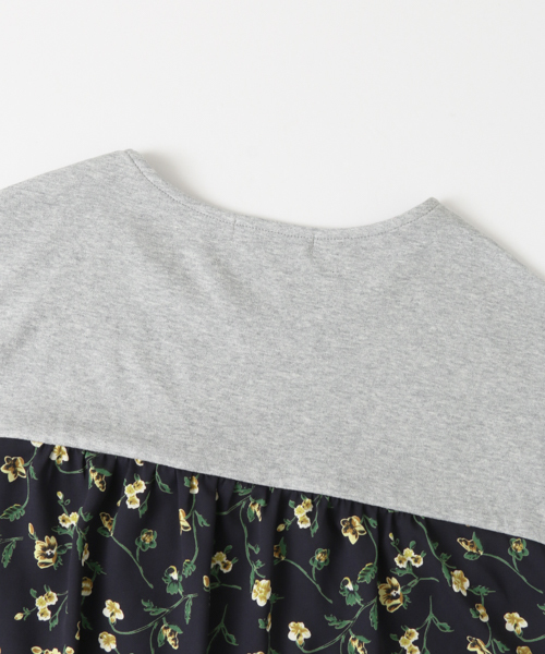 URBAN RESEARCH(アーバンリサーチ)の「フラワーフリルプルオーバー(Tシャツ/カットソー・レディース・オフホワイト/グレー・FREE)」の10枚目の写真