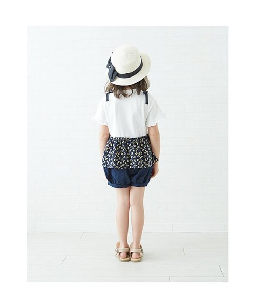 apres les cours（アプレレクール）の「バルーンショートパンツ（その他パンツ・キッズ・ベージュ/ブルー/ネイビー・80/90/110/130/100/140/120）」の5枚目の写真