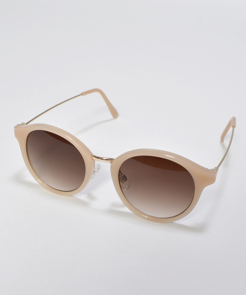 archives（アルシーヴ）の「ファッショングラスデミフレーム（サングラス・レディース・ブラック系その他/アイボリー・MEDIUM）」の5枚目の写真