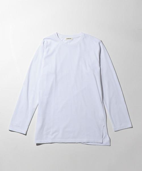 MONKEY TIME（モンキータイム）の「＜monkey time＞ 30TJK LONG TEE/ロングTシャツ ◆（Tシャツ/カットソー・メンズ・ブラック/ホワイト/ベージュ/グレー・X-LARGE/SMALL/MEDIUM/LARGE）」の2枚目の写真