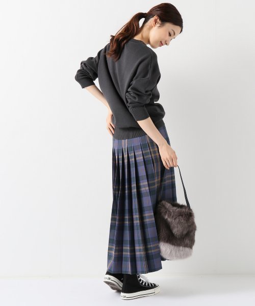 【新品、未使用、タグ付き】イエナニット M_ | リサイクルポリエステル使用 経年劣化の少ないリブニット