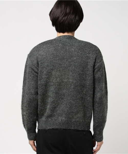 SHIPS JET BLUE（シップスジェットブルー）の「SHIPS JET BLUE: モヘア Vネックカーディガン（カーディガン/ボレロ・メンズ・ネイビー/ダークグレー/オレンジ系その他・SMALL/MEDIUM/LARGE/X-LARGE）」の9枚目の写真