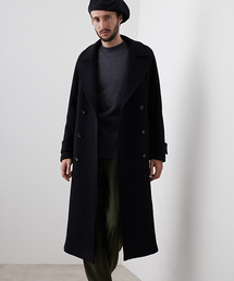 UNITED TOKYO | Super160 ベルテッドダブルロングコート(その他アウター)