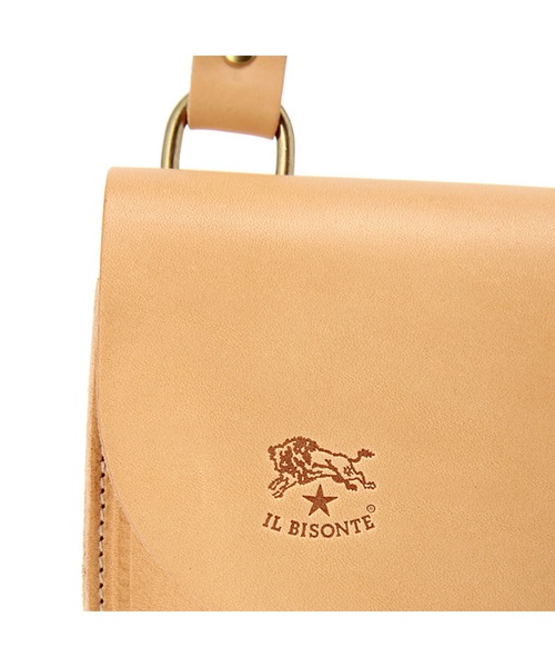 IL BISONTE（イルビゾンテ）の「IL BISONTE / クロスボディバッグ（ショルダーバッグ・レディース・ダークブラウン/ブラック/オリーブ/ライトブラウン/ナチュラル/グリーン/オレンジ・FREE）」の10枚目の写真