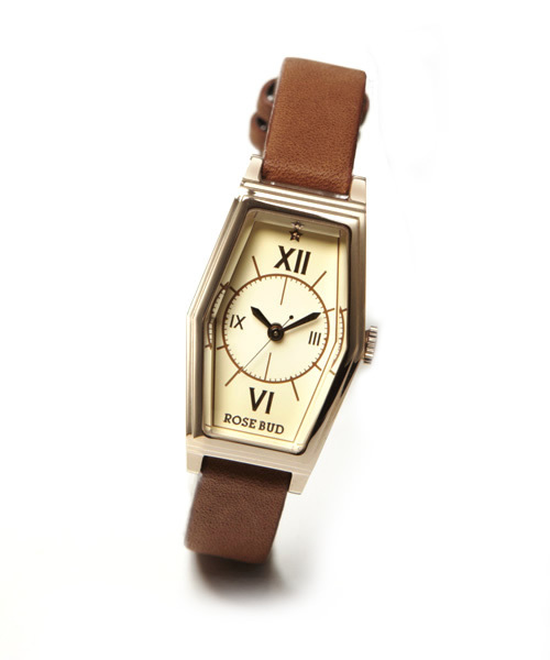 ROSE BUD(ローズバッド)の「LR-12220 TWINE WATCH(アナログ腕時計・レディース・ブラック/ブラウン・ONE SIZE)」の2枚目の写真