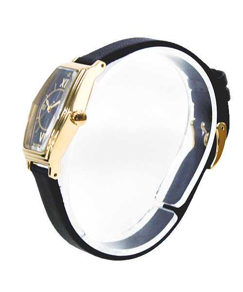 ROSE BUD(ローズバッド)の「LR-12220 TWINE WATCH(アナログ腕時計・レディース・ブラック/ブラウン・ONE SIZE)」の8枚目の写真