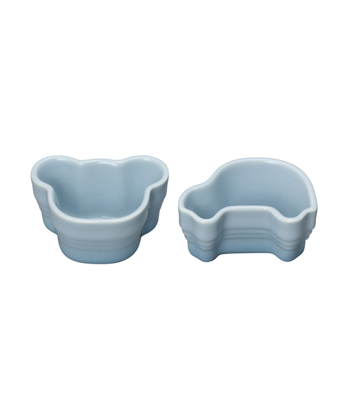 Le Creuset（ルクルーゼ）の「ベビー・ツイン・ラムカン（マグ/哺乳瓶/お食事グッズ・キッズ・ブルー系その他/ピンク系その他/ベージュ系その他/ブルー系その他2・ONE SIZE）」の3枚目の写真