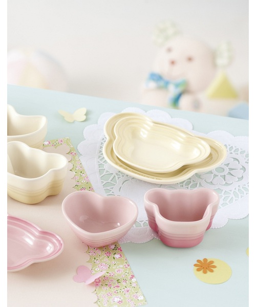 Le Creuset（ルクルーゼ）の「ベビー・ツイン・ラムカン（マグ/哺乳瓶/お食事グッズ・キッズ・ブルー系その他/ピンク系その他/ベージュ系その他/ブルー系その他2・ONE SIZE）」の5枚目の写真