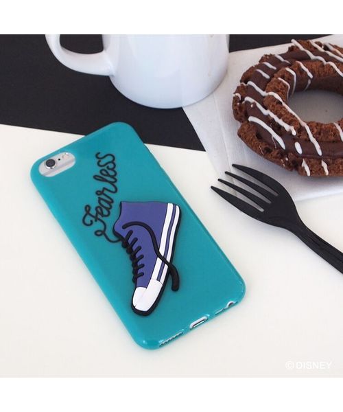 YOOY（ヨーイ）の「YOOY/3DスニーカーiPhoneケース（スマホケース/カバー・レディース・ネイビー/グリーン/グレー・FREE）」の7枚目の写真