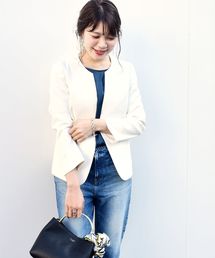 ノーカラージャケット