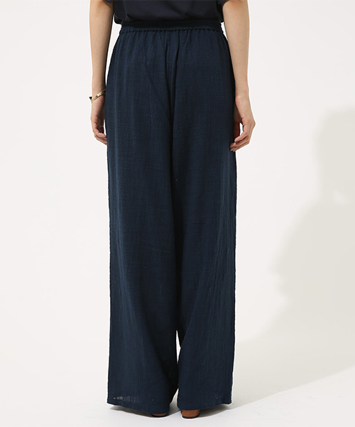 AZUL by moussy（アズールバイマウジー）の「リネンライクEASYPT（その他パンツ・レディース・ネイビー/ライトベージュ/ブラウン・SMALL/MEDIUM）」の10枚目の写真