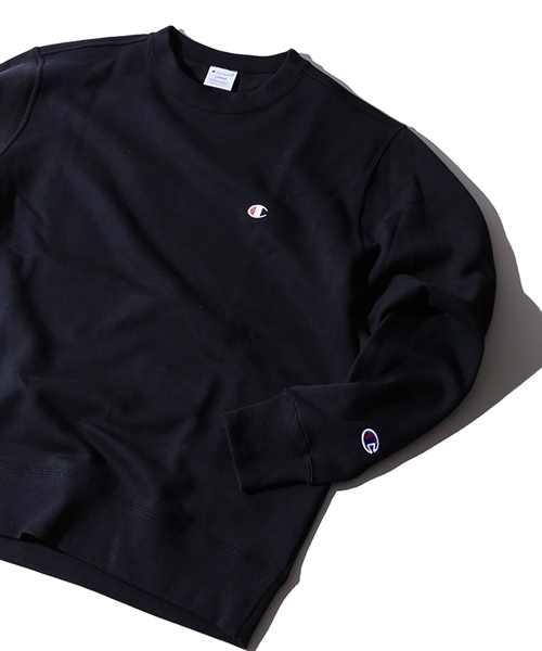 Champion（チャンピオン）の「WEGO/Champion裏毛刺繍プルオーバースウェット（スウェット・メンズ・ネイビー/ホワイト/オートミール/ダークグレー/ブラック/ワイン・MEDIUM/LARGE）」の3枚目の写真