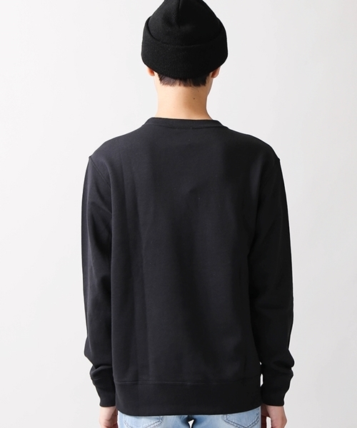 Champion（チャンピオン）の「WEGO/Champion裏毛刺繍プルオーバースウェット（スウェット・メンズ・ネイビー/ホワイト/オートミール/ダークグレー/ブラック/ワイン・MEDIUM/LARGE）」の16枚目の写真