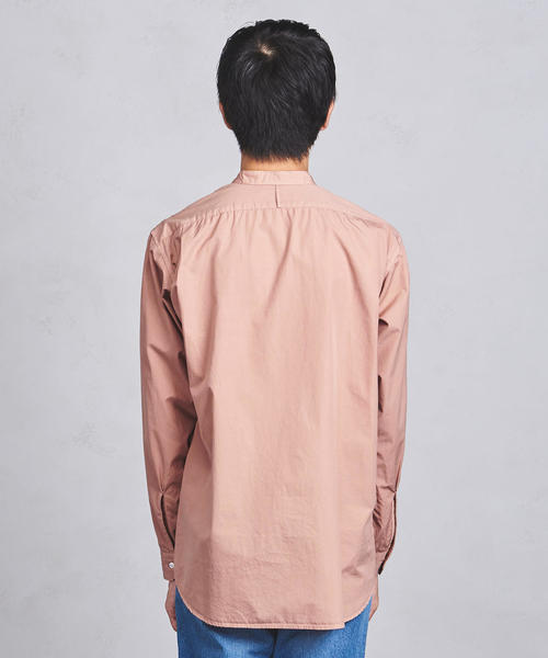 UNITED ARROWS（ユナイテッドアローズ）の「UAST オーバーダイ バンドカラー シャツ（シャツ/ブラウス・メンズ・ダークブラウン/シャーベット・MEDIUM/SMALL/X-LARGE/LARGE）」の10枚目の写真