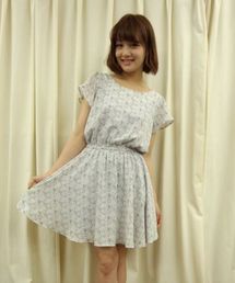 MAJESTIC LEGON | マーガレット柄OP(ワンピース)