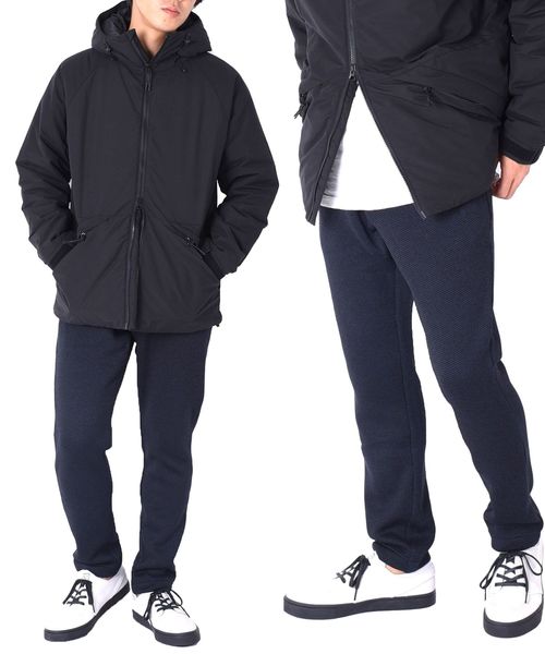 SHIPS JET BLUE（シップスジェットブルー）の「SHIPS JET BLUE: ウールライク フリース ジョガーパンツ（その他パンツ・メンズ・チャコールグレー/ネイビー/ダークグレー/グレー系その他・SMALL/MEDIUM/LARGE/X-SMALL）」の4枚目の写真