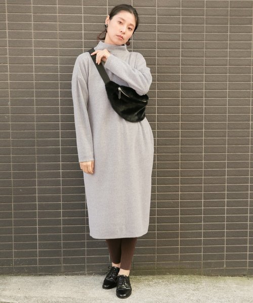 Lepsim レプシィム の キモウボトルネックワンピース ワンピース Wear