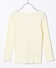 GLOBAL WORK | 【キッズ】リブメローTEE長袖/820510(Tシャツ/カットソー)