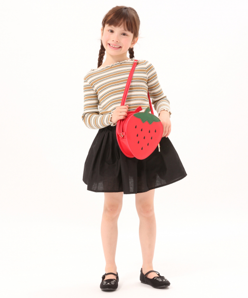 GLOBAL WORK（グローバルワーク）の「【キッズ】リブメローTEE長袖/820510（Tシャツ/カットソー・キッズ・ホワイト/ブラウン/その他1・SMALL/MEDIUM/LARGE/X-LARGE/XX-LARGE）」の13枚目の写真