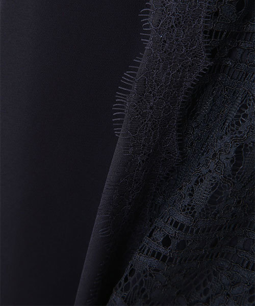 JILL STUART（ジルスチュアート）の「シンディレースコンビブラウス（シャツ/ブラウス・レディース・ホワイト/ネイビー/ライトグリーン・SMALL/MEDIUM）」の7枚目の写真