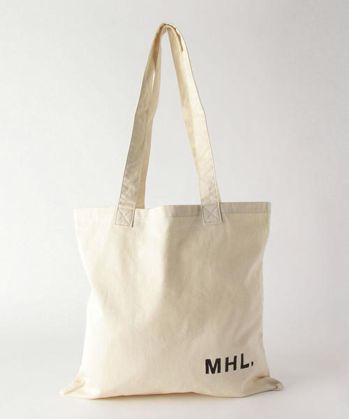 MHL.（エムエイチエル）の「＜MHL.＞ LIGHT TOTE/バッグ（トートバッグ・メンズ・ワインレッド/ブラック/オフホワイト・FREE）」の2枚目の写真