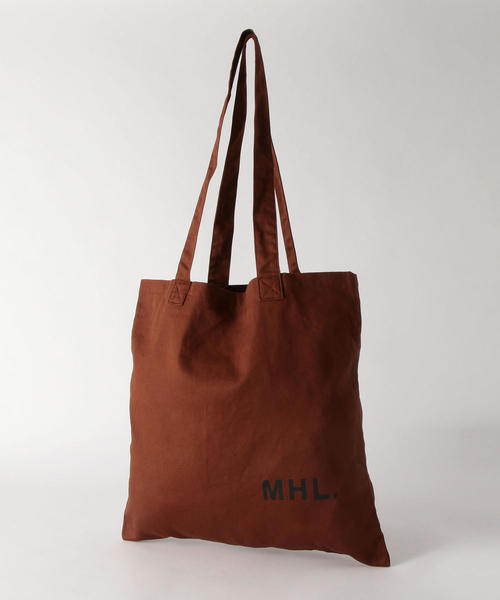 MHL.（エムエイチエル）の「＜MHL.＞ LIGHT TOTE/バッグ（トートバッグ・メンズ・ワインレッド/ブラック/オフホワイト・FREE）」の4枚目の写真
