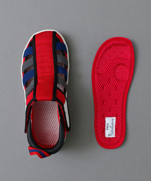 BRANSHES（ブランシェス）の「「IFME/イフミー」コラボウォーターシューズ12cm-19cm（サンダル・キッズ・ブラック/ネイビー/レッド/カーキオリーブ・15cm/16cm/17cm/18cm/13cm/14cm/19cm/14.5cm/13.5cm/12cm/12.5cm）」の19枚目の写真