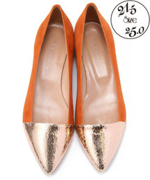 ODETTE E ODILE | ファビオ ルスコーニ/FABIO メタリックコンビCT#/0212(その他シューズ)