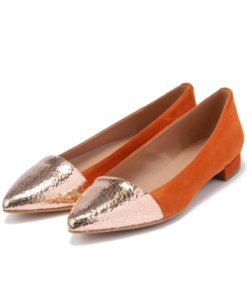 ODETTE E ODILE（オデットエオディール）の「ファビオ ルスコーニ/FABIO メタリックコンビCT#/0212 ◆（その他シューズ・レディース・ライトグレー/シャーベット/ネイビー・37/36/38/35）」の6枚目の写真