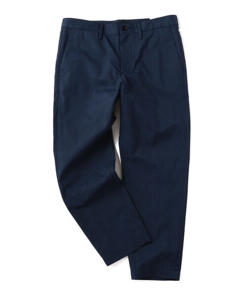 SHIPS(シップス)の「SC: チェック柄 アンクルパンツ(9分丈)(その他パンツ・メンズ・コバルトブルー/ネイビー・SMALL/MEDIUM/LARGE/X-LARGE)」の2枚目の写真
