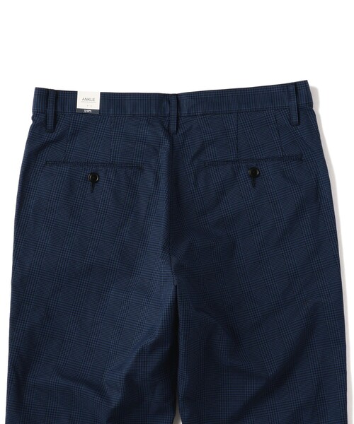 SHIPS(シップス)の「SC: チェック柄 アンクルパンツ(9分丈)(その他パンツ・メンズ・コバルトブルー/ネイビー・SMALL/MEDIUM/LARGE/X-LARGE)」の7枚目の写真