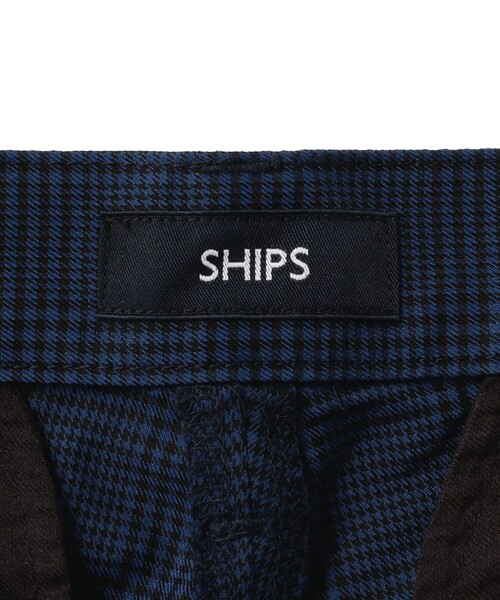 SHIPS(シップス)の「SC: チェック柄 アンクルパンツ(9分丈)(その他パンツ・メンズ・コバルトブルー/ネイビー・SMALL/MEDIUM/LARGE/X-LARGE)」の11枚目の写真