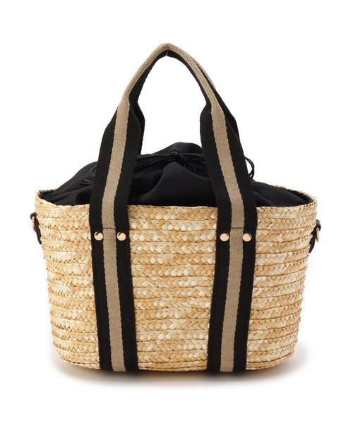 セール 2wayストローブレードミニかごバッグ トートバッグ 3can4on サンカンシオン のファッション通販 Zozotown