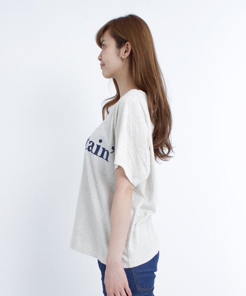 SILAS（サイラス）の「S/S POCKET TEE（Tシャツ/カットソー・レディース・ホワイト/アッシュグレー/ピンク/オレンジ・ONE SIZE）」の5枚目の写真