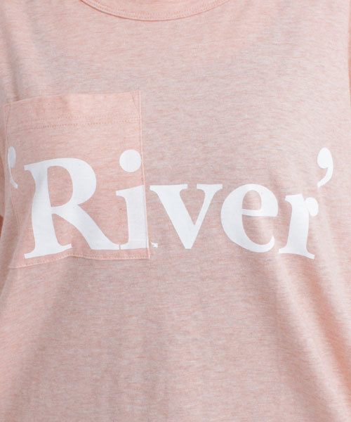 SILAS（サイラス）の「S/S POCKET TEE（Tシャツ/カットソー・レディース・ホワイト/アッシュグレー/ピンク/オレンジ・ONE SIZE）」の8枚目の写真