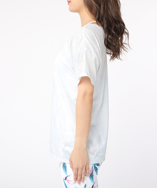 RUSTY(ラスティ)の「【RUSTY/ラスティー】レディースデザインTシャツ / ヨガウェア フィットネス ジム ランニング 2way(Tシャツ/カットソー・レディース・ブラック/ネイビー/ライトピンク/グレー/ピンク・MEDIUM/LARGE/SMALL/X-LARGE)」の19枚目の写真