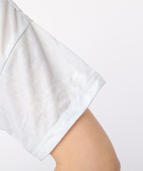 RUSTY(ラスティ)の「【RUSTY/ラスティー】レディースデザインTシャツ / ヨガウェア フィットネス ジム ランニング 2way(Tシャツ/カットソー・レディース・ブラック/ネイビー/ライトピンク/グレー/ピンク・MEDIUM/LARGE/SMALL/X-LARGE)」の16枚目の写真