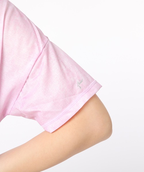 RUSTY(ラスティ)の「【RUSTY/ラスティー】レディースデザインTシャツ / ヨガウェア フィットネス ジム ランニング 2way(Tシャツ/カットソー・レディース・ブラック/ネイビー/ライトピンク/グレー/ピンク・MEDIUM/LARGE/SMALL/X-LARGE)」の6枚目の写真