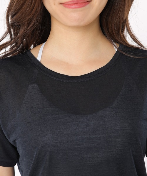 RUSTY(ラスティ)の「【RUSTY/ラスティー】レディースデザインTシャツ / ヨガウェア フィットネス ジム ランニング 2way(Tシャツ/カットソー・レディース・ブラック/ネイビー/ライトピンク/グレー/ピンク・MEDIUM/LARGE/SMALL/X-LARGE)」の12枚目の写真