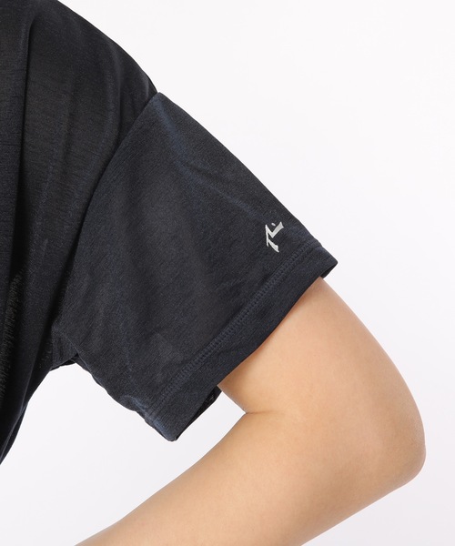 RUSTY(ラスティ)の「【RUSTY/ラスティー】レディースデザインTシャツ / ヨガウェア フィットネス ジム ランニング 2way(Tシャツ/カットソー・レディース・ブラック/ネイビー/ライトピンク/グレー/ピンク・MEDIUM/LARGE/SMALL/X-LARGE)」の11枚目の写真