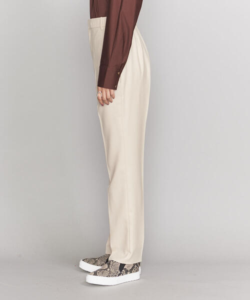 BEAUTY&YOUTH UNITED ARROWS（ビューティーアンドユースユナイテッドアローズ）の「BY サキソニースリムパンツ/オフホワイトо（その他パンツ・レディース・オフホワイト・LARGE/MEDIUM/SMALL）」の5枚目の写真