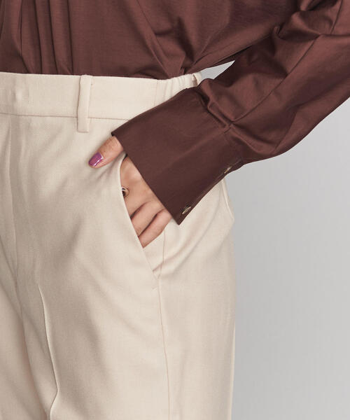 BEAUTY&YOUTH UNITED ARROWS（ビューティーアンドユースユナイテッドアローズ）の「BY サキソニースリムパンツ/オフホワイトо（その他パンツ・レディース・オフホワイト・LARGE/MEDIUM/SMALL）」の9枚目の写真