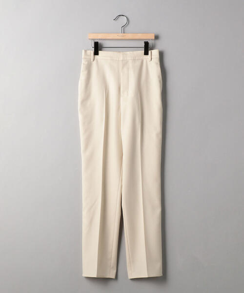 BEAUTY&YOUTH UNITED ARROWS（ビューティーアンドユースユナイテッドアローズ）の「BY サキソニースリムパンツ/オフホワイトо（その他パンツ・レディース・オフホワイト・LARGE/MEDIUM/SMALL）」の2枚目の写真