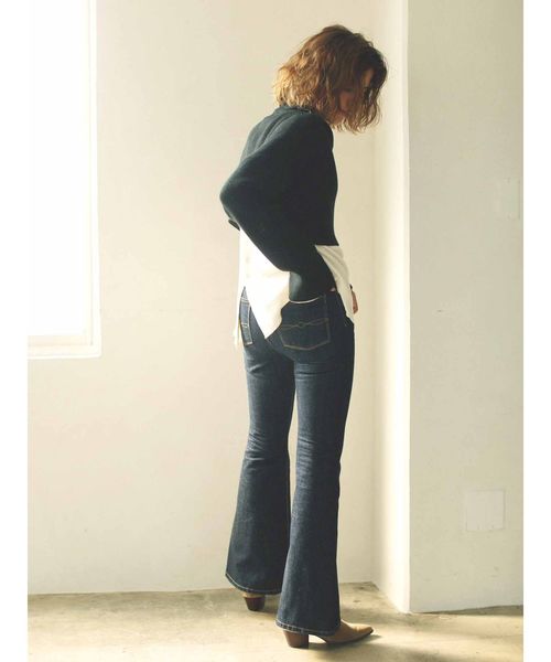 Ungrid（アングリッド）の「ハイネックショートニット（ニット/セーター・レディース・オフホワイト/ブラック/イエロー/ブラウン・FREE）」の11枚目の写真