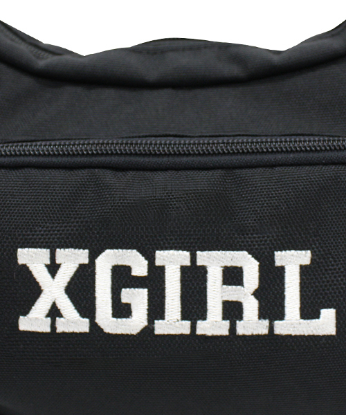 X-girl（エックスガール）の「XGIRL SHOULDER BAG（ショルダーバッグ・レディース・ブラック/レッド/グリーン/ネイビー・ONE SIZE）」の6枚目の写真