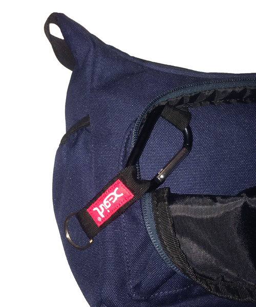 X-girl（エックスガール）の「XGIRL SHOULDER BAG（ショルダーバッグ・レディース・ブラック/レッド/グリーン/ネイビー・ONE SIZE）」の8枚目の写真