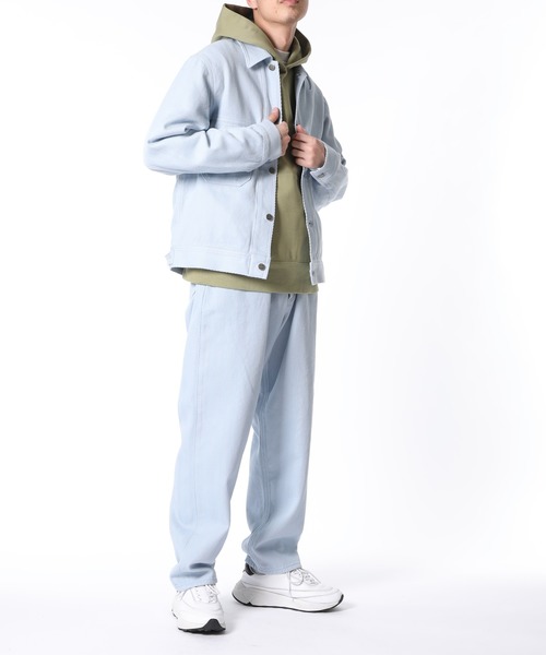 Lee(リー)の「【LEE×ADAM ET ROPE’】テーパードパンツ(デニムパンツ・メンズ・ネイビー/サックスブルー・L/M/S)」の10枚目の写真