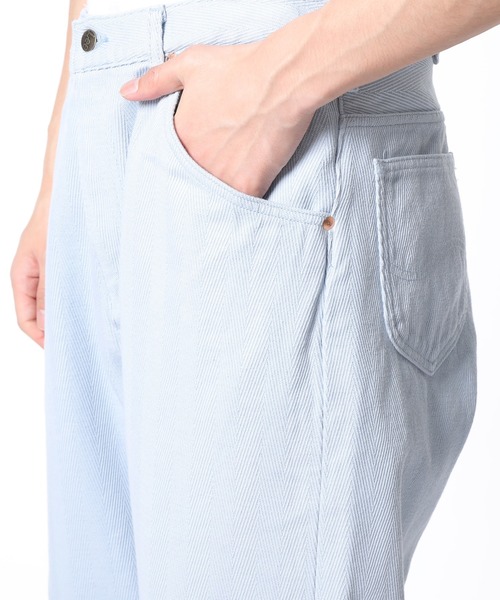 Lee(リー)の「【LEE×ADAM ET ROPE’】テーパードパンツ(デニムパンツ・メンズ・ネイビー/サックスブルー・L/M/S)」の5枚目の写真