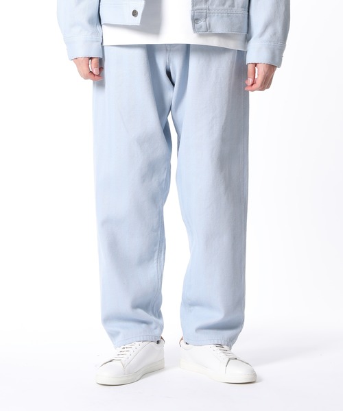 Lee(リー)の「【LEE×ADAM ET ROPE’】テーパードパンツ(デニムパンツ・メンズ・ネイビー/サックスブルー・L/M/S)」の3枚目の写真