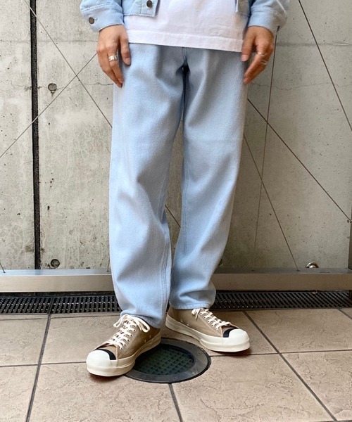 Lee(リー)の「【LEE×ADAM ET ROPE’】テーパードパンツ(デニムパンツ・メンズ・ネイビー/サックスブルー・L/M/S)」の20枚目の写真